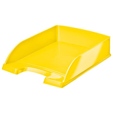 Vaschette portacorrispondenza Leitz WOW in polistirolo A4 giallo metallizzato 52263016